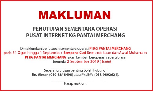 NOTIS PENUTUPAN PI