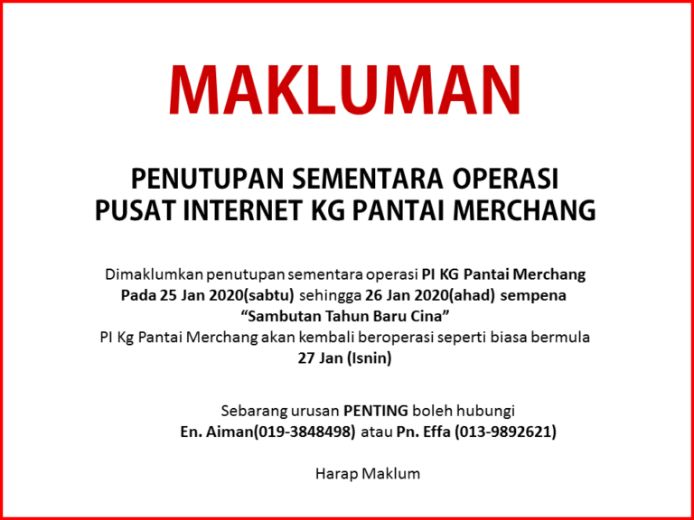 penutupan tahun baru cina